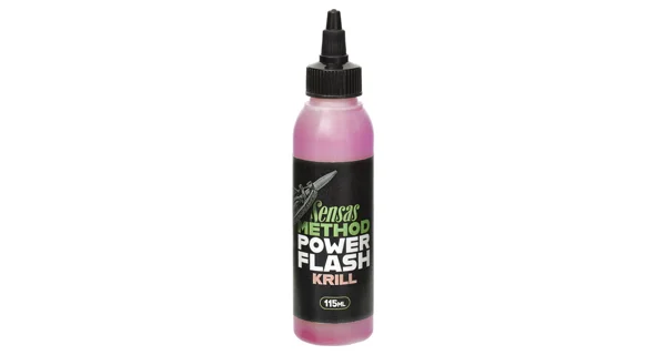 SENSAS - Gél Power Flash Red Krill 115 ml