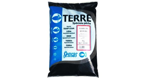 SENSAS - Hlina do kŕmenia Terre de Riviere (rieka) 3kg