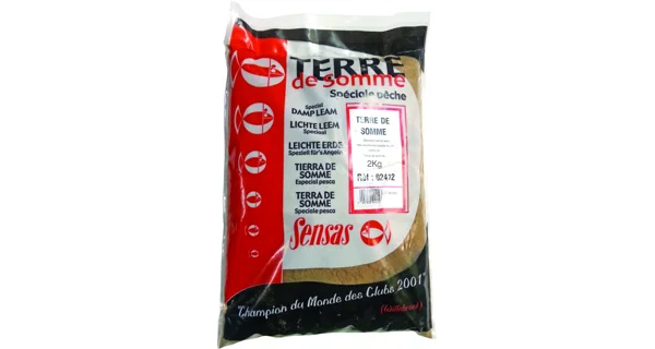 SENSAS - Hlina do kŕmenia Terre de Somme 2 kg Stojatá voda
