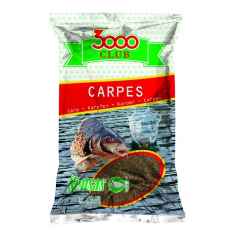 SENSAS - Kŕmenie 3000 Club Carpes Jaune (kapor žltý) 1 kg