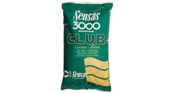 SENSAS - Kŕmenie 3000 Club Carpes Jaune (kapor žltý) 1 kg