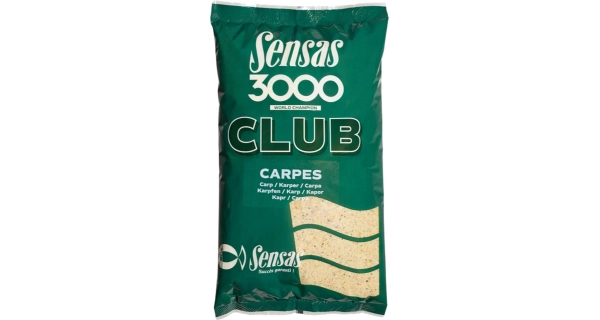 SENSAS - Kŕmenie 3000 club carpes (kapor) 1 kg