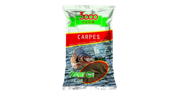 SENSAS - Kŕmenie 3000 Club Carpes Rouge (kapor červený) 1 kg