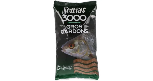 SENSAS - Kŕmenie 3000 Gros Gardons (veľká plotica) 1 kg