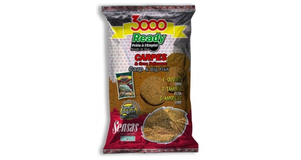 SENSAS - Kŕmenie 3000 Ready Carp 1,25 kg