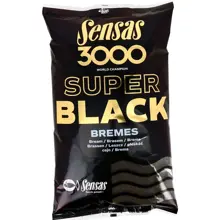 SENSAS - Kŕmenie 3000 Super Black Cejn 1 kg
