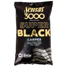 SENSAS - Kŕmenie 3000 Super Black Kapor Čierny 1 kg
