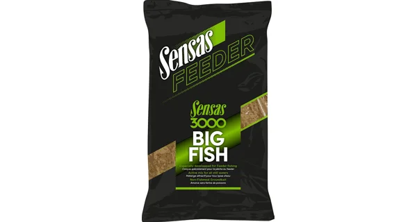 SENSAS - Krmítková zmes 3000 Feeder Big Fish 1 kg