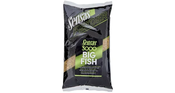 SENSAS - Krmítková zmes 3000 Feeder Big Fish 1 kg