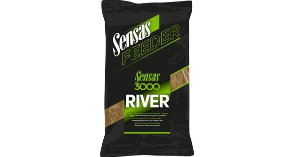 SENSAS - Krmítková zmes 3000 Feeder River 1 kg