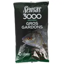 SENSAS - Krmítková zmes 3000 Gros Gardons Black 1 kg