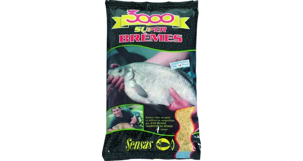 SENSAS - Krmítková zmes 3000 Super Bremes 1 kg