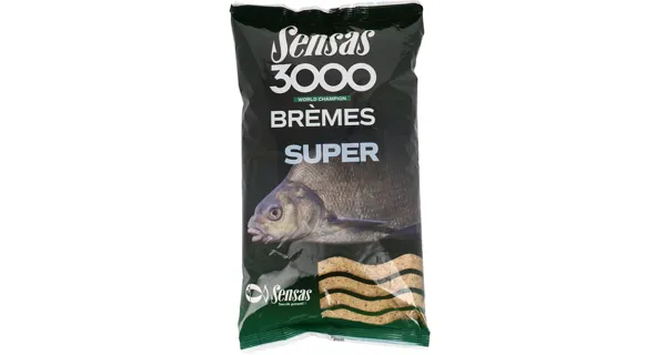 SENSAS - Krmítková zmes 3000 Super Bremes 1 kg