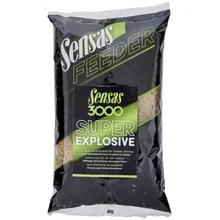 SENSAS - Krmítková zmes 3000 Super Feeder 1 kg Super Explosive
