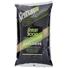 SENSAS - Krmítková zmes 3000 Super Feeder 1 kg Super Explosive