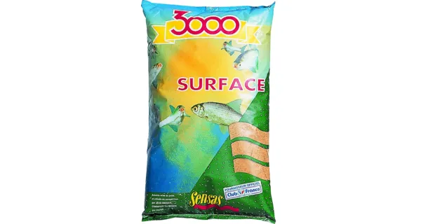 SENSAS - Krmítková zmes 3000 Surface 1 kg