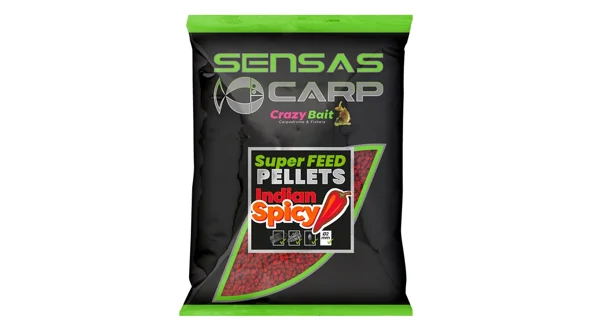 SENSAS - Pelety Super Feed Indian Spicy 4 mm 650 g