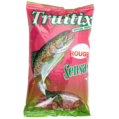 SENSAS - Pelety Truitix Červená 500 g