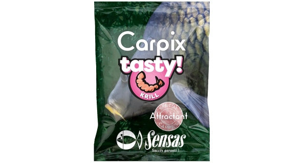 SENSAS - Posilňovač Powder Carp Tasty Krill 300 g
