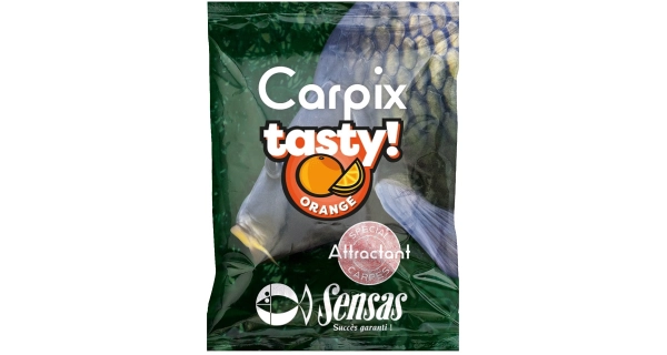 SENSAS - Posilňovač Powder Carp Tasty Orange 300 g