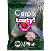 SENSAS - Posilňovač Powder Carp Tasty Strawberry 300 g