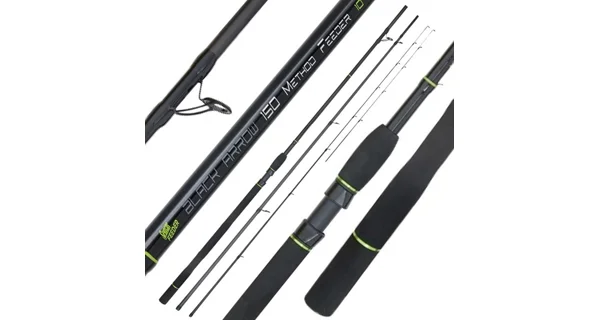 SENSAS - Prút Black Arrow Method Feeder 150 3,6 m 70 g 3 diely