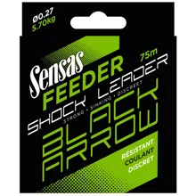 SENSAS - Shock Leader Feeder Black Arrow 0,27 mm 5,7 kg 75 m