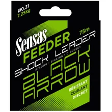 SENSAS - Shock Leader Feeder Black Arrow 0,31 mm 7,25 kg 75 m