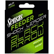 SENSAS - Shock Leader Feeder Black Arrow 0,31 mm 7,25 kg 75 m