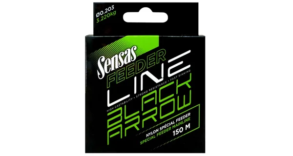 SENSAS - Vlasec Feeder Black Arrow 0,203 mm 3,22 kg 150 m