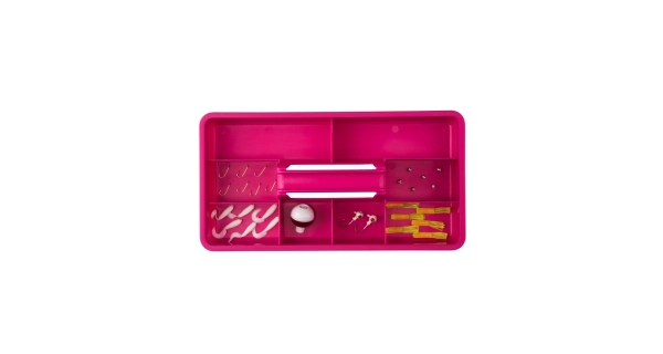 SHAKESPEARE - Detský kufrík Cosmic Tackley Box Raspberry