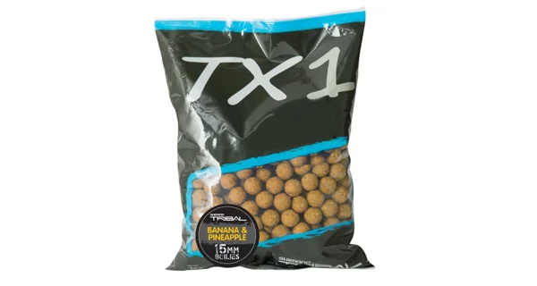 SHIMANO - Boilie TX1 Banana & Pineapple 24 mm 1 kg