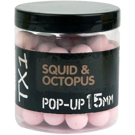 SHIMANO - Plávajúce boilie TX1 Squid Octopus Pop-Up 15 mm 100 g