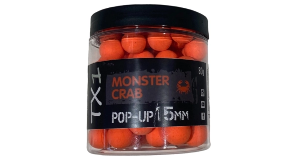 SHIMANO - Plávajúce boilies Bait TX1 Pop-up Monster Crab Orange 12 mm 5g