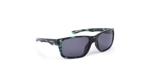 SHIMANO - Polarizačné okuliare Eyewear Aspire Dark Green Tortoiseshell & Dark Grey