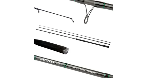 SHIMANO - Prút Aero X2 Pellet Waggler 3,96 m 15 g 3 diely