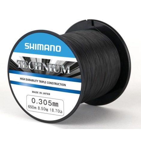 SHIMANO - Technium pb 1250 m 0,28 mm 7,5 kg šedý (kmenový vlasec)