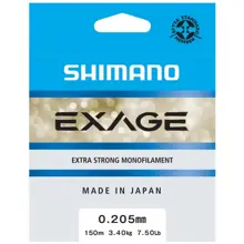 SHIMANO - Vlasec Line Exage Steel Grey 0,205 mm 3,4 kg 150 m