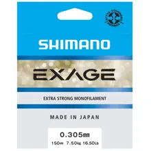 SHIMANO - Vlasec Line Exage Steel Grey 0,305 mm 7,5 kg 150 m