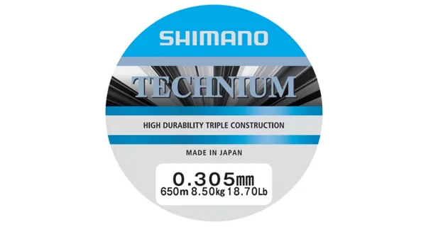 SHIMANO - Vlasec Line Technium A Mono Grey 0,355 mm 11,5 kg 300 m