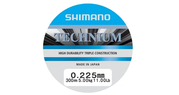 SHIMANO - Vlasec Line Technium Grey 0,225 mm 5 kg 300 m