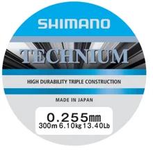 SHIMANO - Vlasec Line Technium Grey 0,255 mm 6,1 kg 300 m
