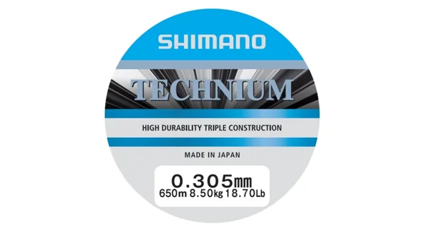 SHIMANO - Vlasec Line Technium Grey 0,305 mm 8,5 kg 650 m
