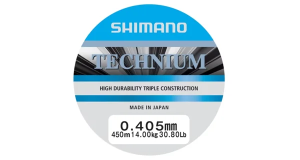SHIMANO - Vlasec Line Technium Grey 0,405 mm 14 kg 450 m