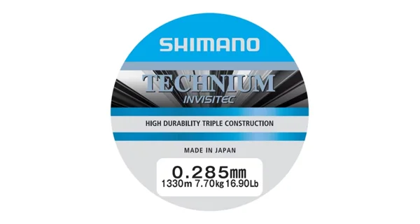 SHIMANO - Vlasec Technium Invistec A Mono Grey 0,305 mm 9 kg 300 m