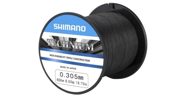 SHIMANO - Vlasec Technium PB 600 m 0,355 mm 11,5 kg Čierna
