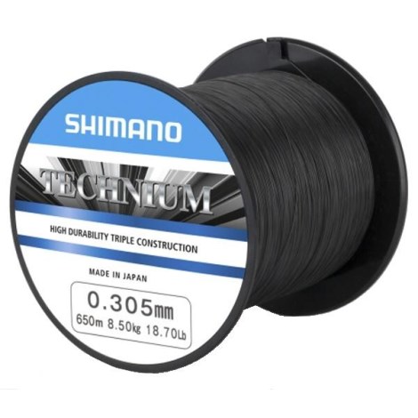 SHIMANO - Vlasec Technium PB 600 m 0,355 mm 11,5 kg Čierna