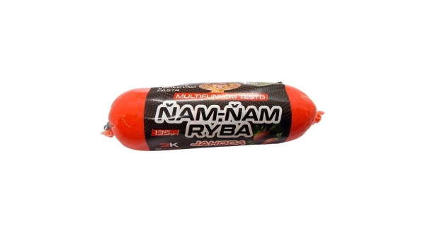 ŠON CHUNG - Inovatívne cesto Ňam-Ňam Ryba Jahoda 135 g