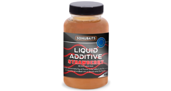 SONUBAITS - Booster Liquid Additive Strawberry 250 ml