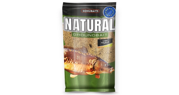 SONUBAITS - Kŕmičková zmes Natural Carp Halibut 1 kg